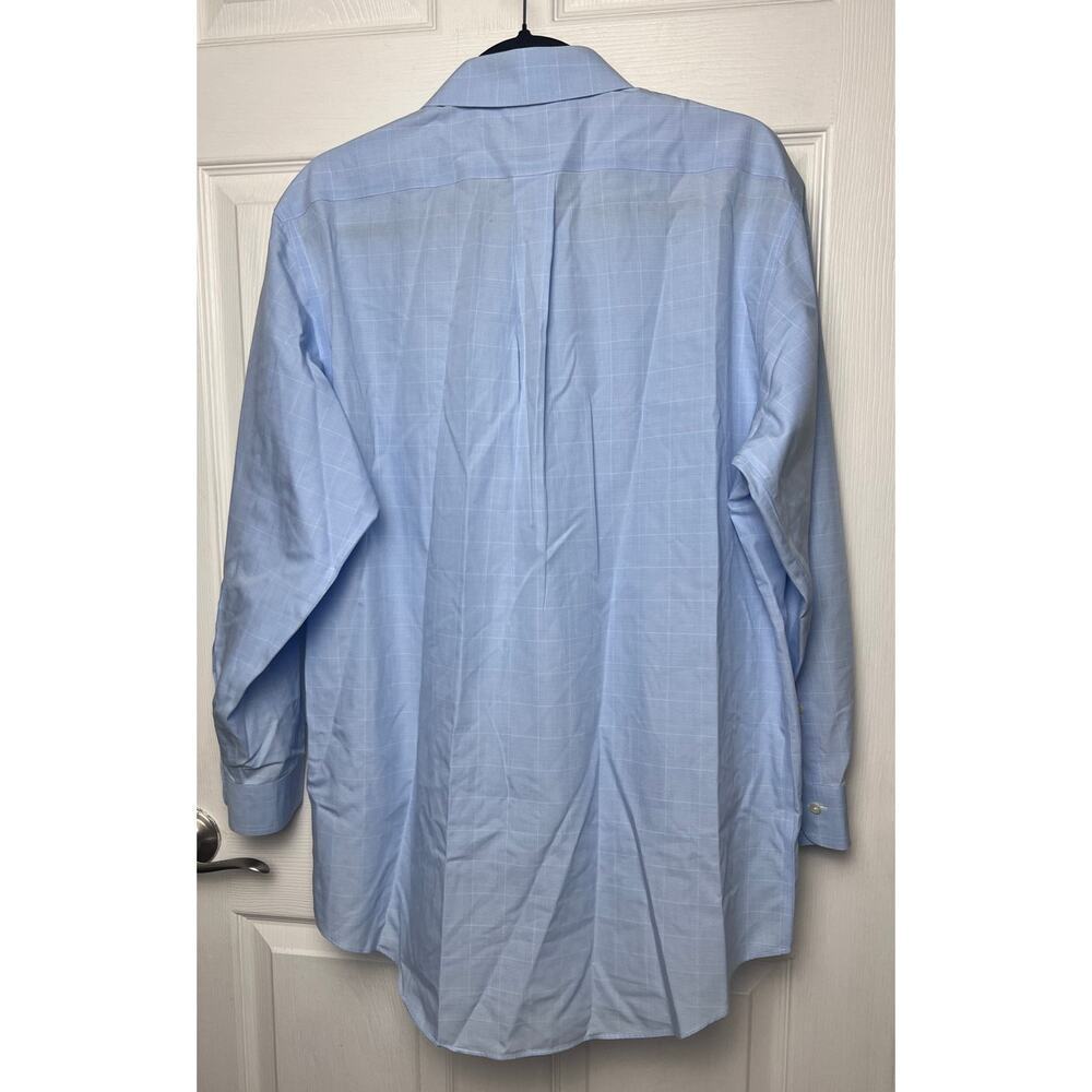 Brooks Brothers Regular Fit Non Iron All Cotton Dress Shirt, Size 16 - 2/3 - Picture 6 of 8